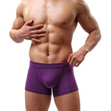 New Sexy Men Underwear 2016 Fashion uUnderwear Men Boxer Shorts Bulge Pouch Soft Underpants Boxers
