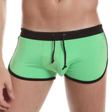 Men Boxer 2017 Sexy Mens Sporting Fitness Shorts Underwear Pant Boxer Trunk Solid Thin Breathable Male Underpants