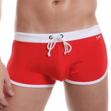 Men Boxer 2017 Sexy Mens Sporting Fitness Shorts Underwear Pant Boxer Trunk Solid Thin Breathable Male Underpants